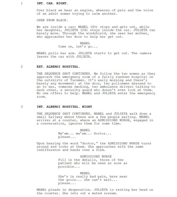 Page One: “Belén” (2025)