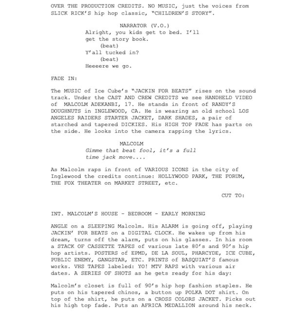 Page One: “Dope” (2015)