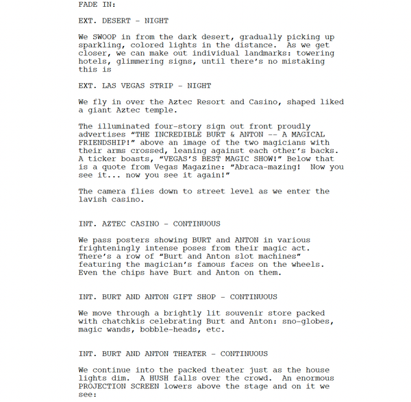 Page One: “The Incredible Burt Wonderstone” (2013)