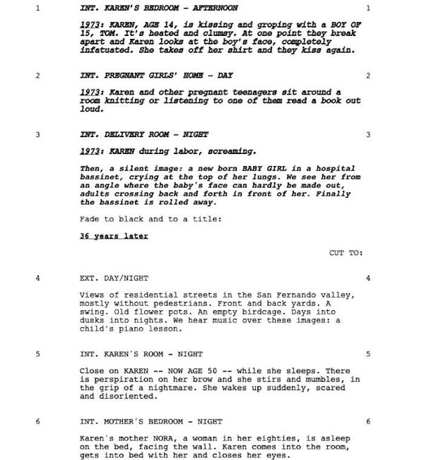 Page One: “Mother and Child” (2009)
