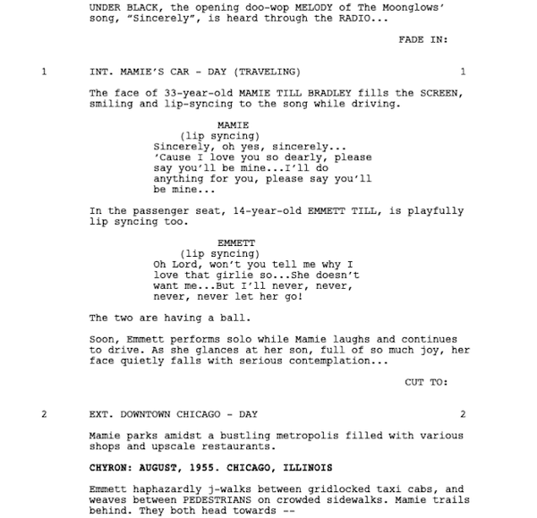 Page One: “Till” (2022)