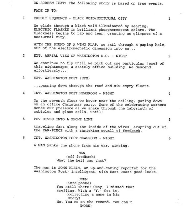 Page One: “The Mothman Prophecies” (2002)