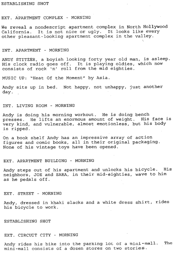 Page One: “The 40-Year-Old Virgin” (2005)