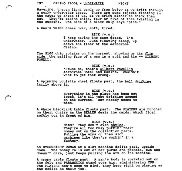 Page One: “Snake Eyes” (1998)