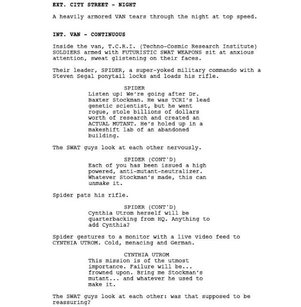 Page One: “Teenage Mutant Ninja Turtles: Mutant Mayhem” (2023)