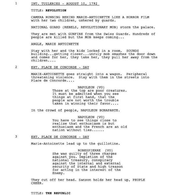Page One: “Napoleon” (2023)