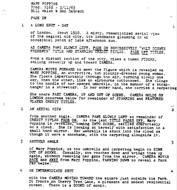 Page One: “Mary Poppins” (1964)