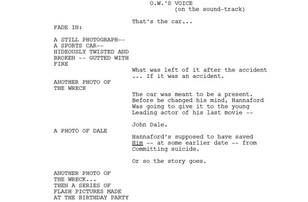 Page One: “The Other Side of the Wind” (2018)