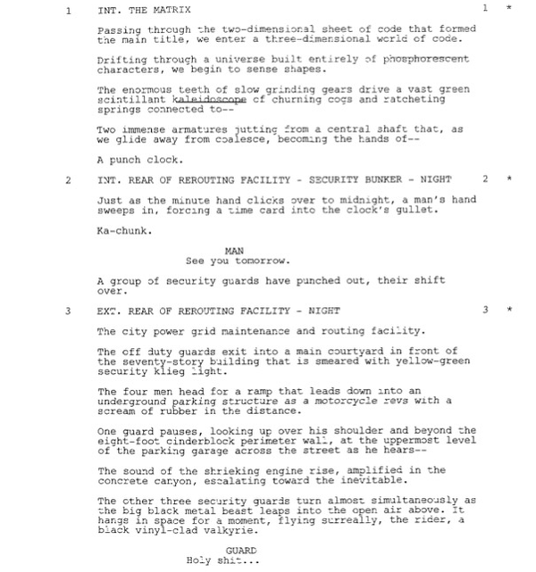 Page One: “The Matrix Reloaded” (2003)