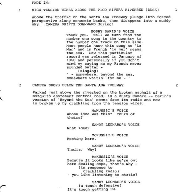Page One: “Tequila Sunrise” (1988)