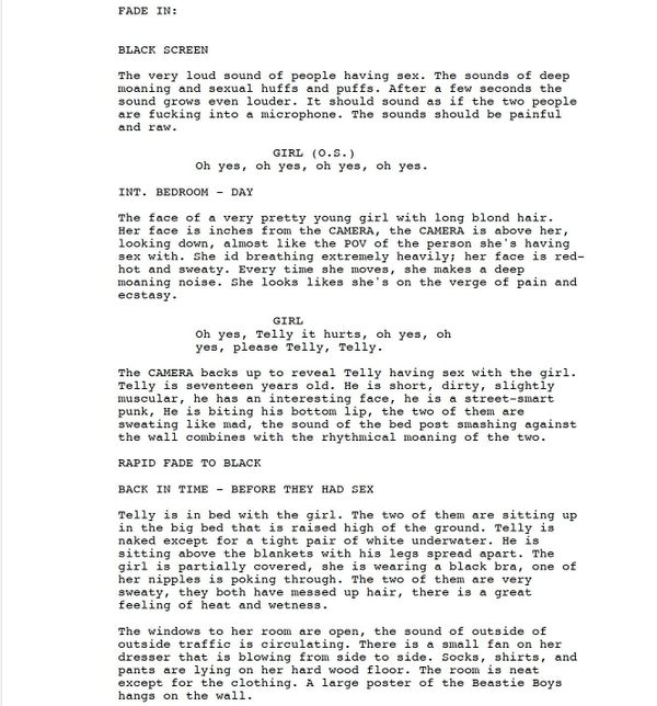 Page One: “Kids” (1995)