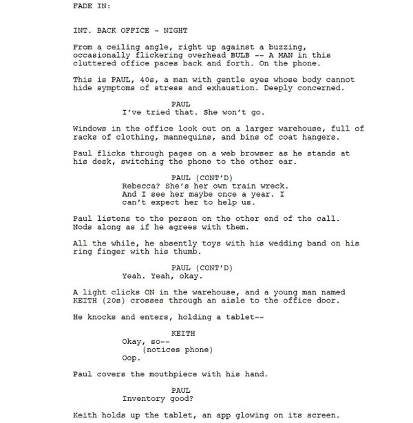 Page One: “Lights Out” (2016)