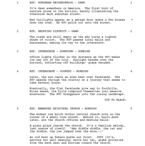 Page One: “Mass” (2021)