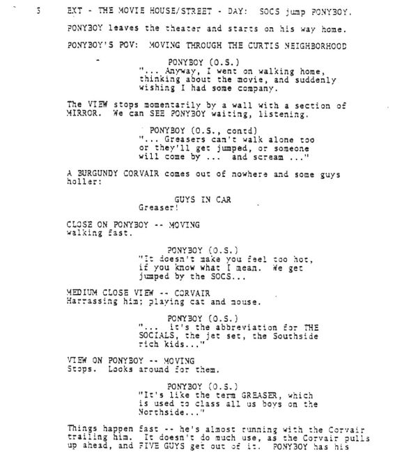 Page One: “The Outsiders” (1983)