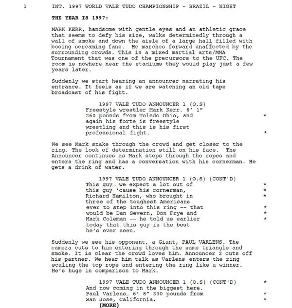 Page One: “The Smashing Machine” (2025)