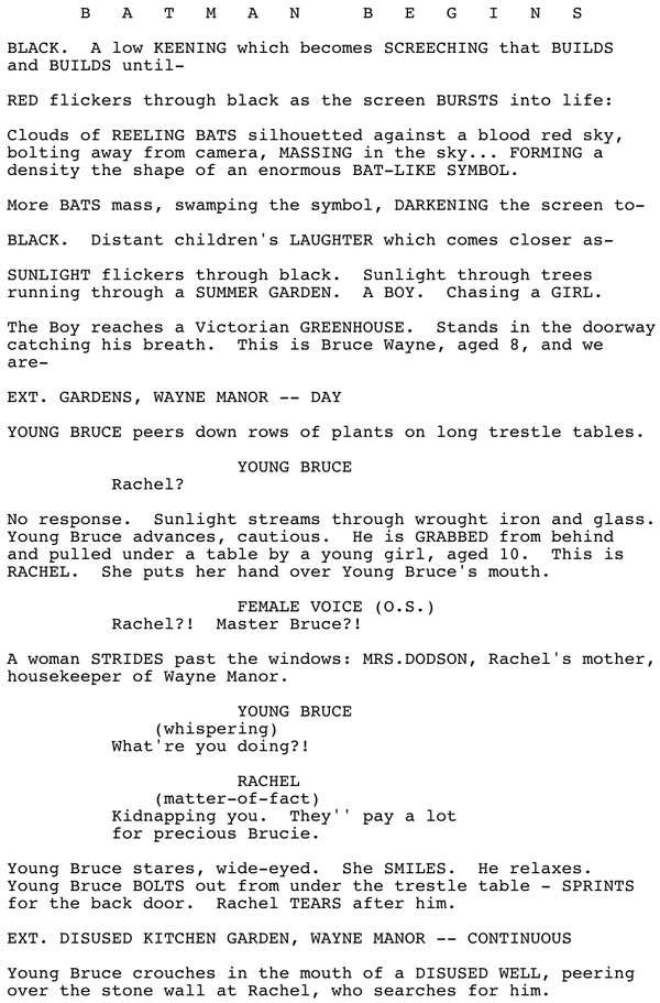 Page One: ‘Batman Begins’ (2005)