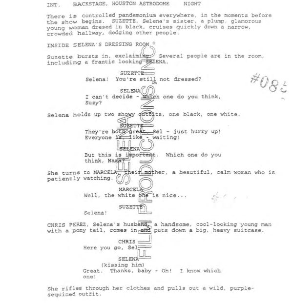 Page One: “Selena” (1997)