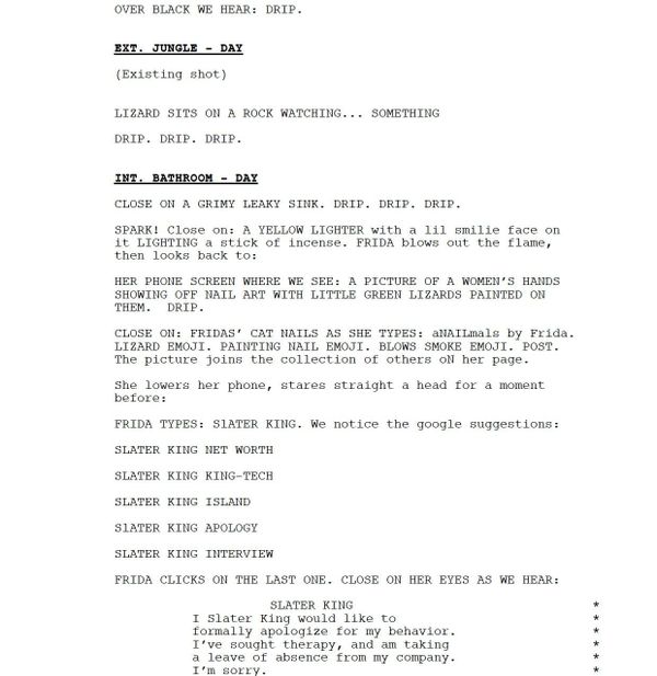 Page One: “Blink Twice” (2024)