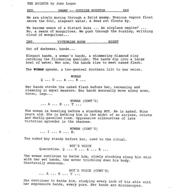 Page One: “The Aviator” (2004)