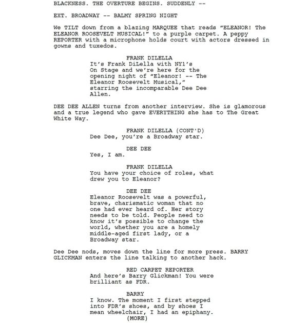 Page One: “The Prom” (2020)