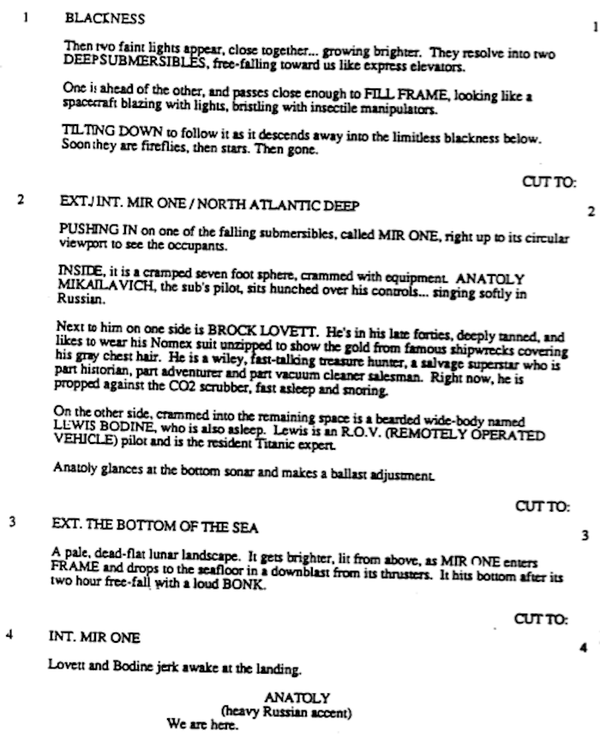 Page One: “Titanic” (1997)
