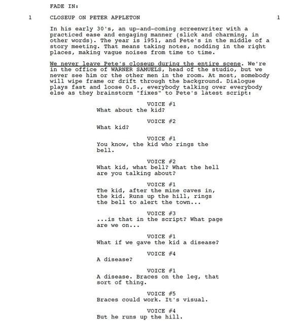Page One: “The Majestic” (2001)