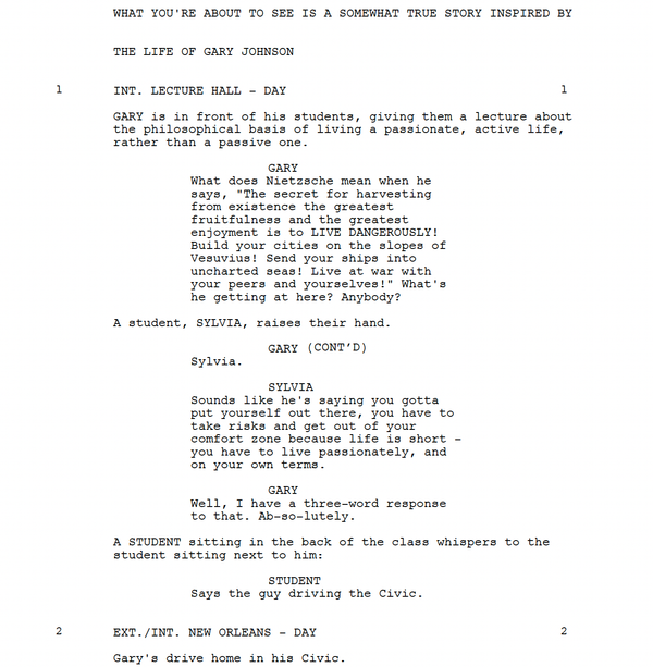 Page One: “Hit Man” (2023)
