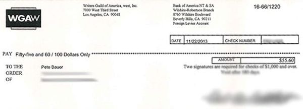 Reader Question: What’s the scoop on writer’s residuals?