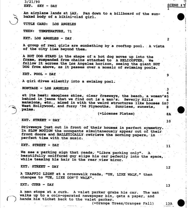 Page One: “L.A. Story” (1991)