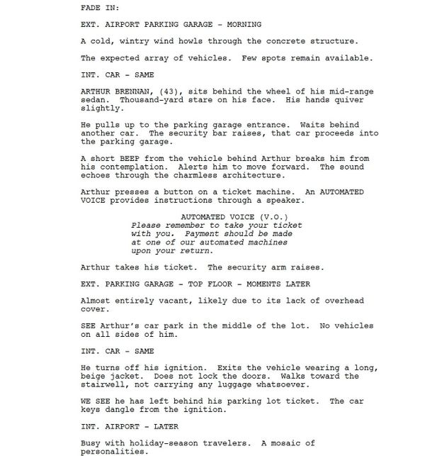 Page One: “The Sea of Trees” (2015)