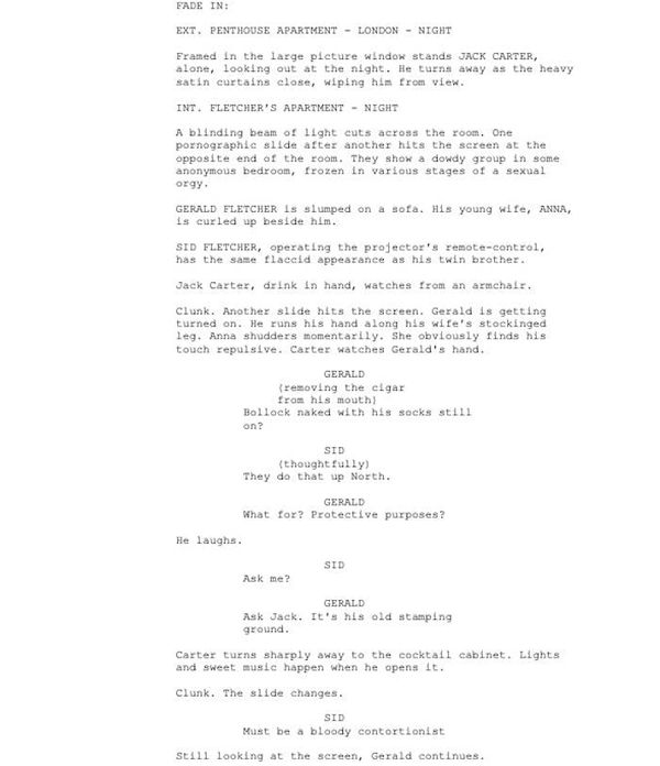 Page One: “Get Carter” (1971)