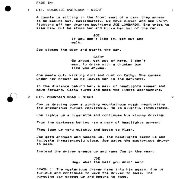 Page One: “Killer Klowns from Outer Space” (1988)