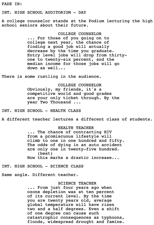 Page One: “Pleasantville” (1998)