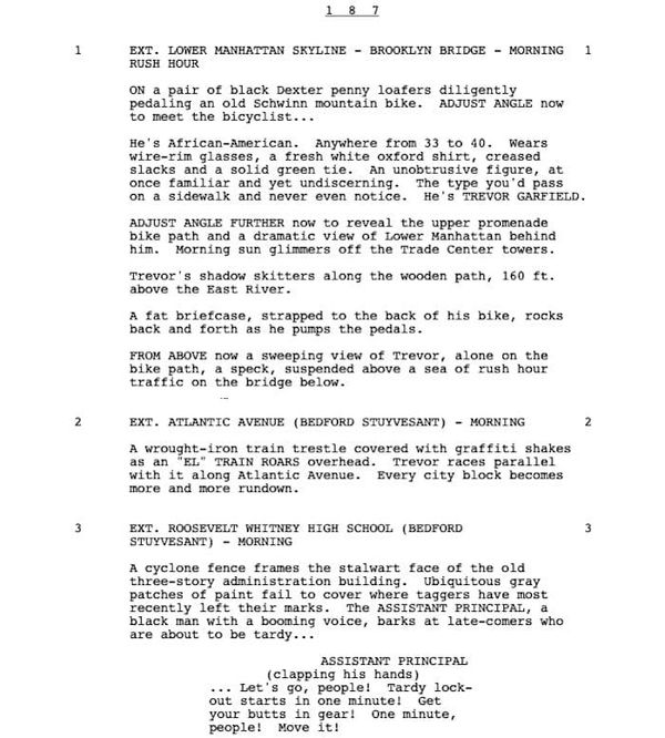 Page One: “One Eight Seven” (1997)