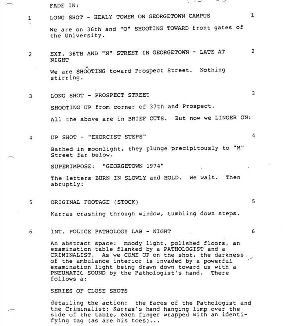 Page One: “The Exorcist III” (1990)
