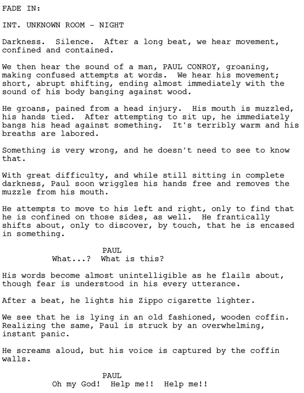 Page One: ‘Buried’ (2010)