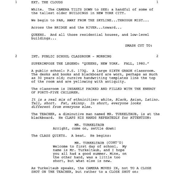Page One: “Armageddon Time” (2022)
