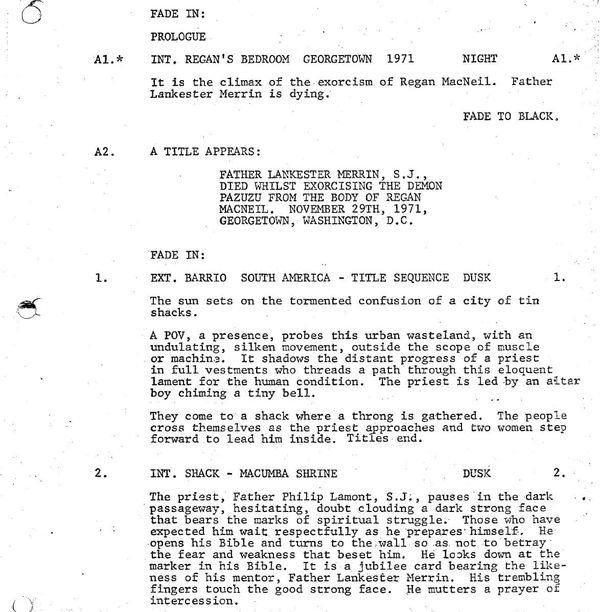 Page One: “Exorcist II: The Heretic” (1977)