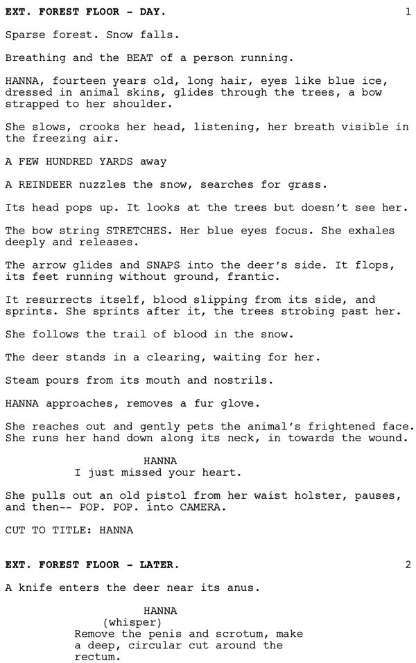 Page One: “Hanna” (2011)