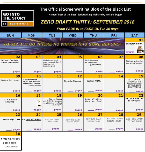 Screenwriting Back to Basics: 5 Part Series