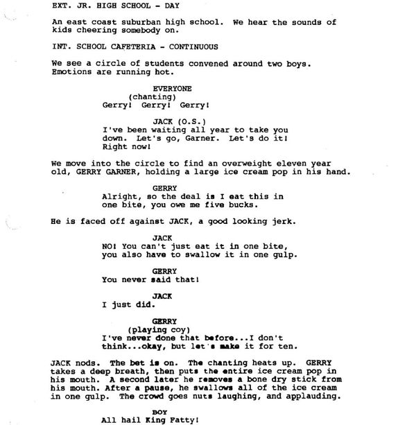 Page One: “Heavyweights” (1995)