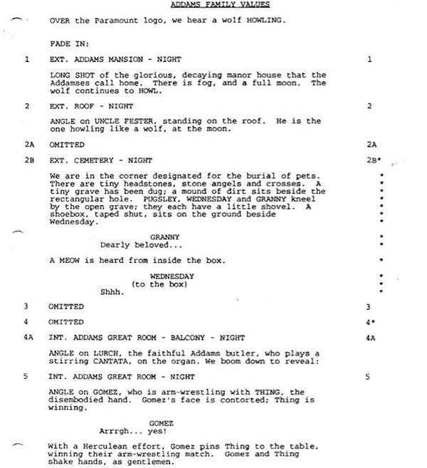 Page One: “Addams Family Values” (1993)