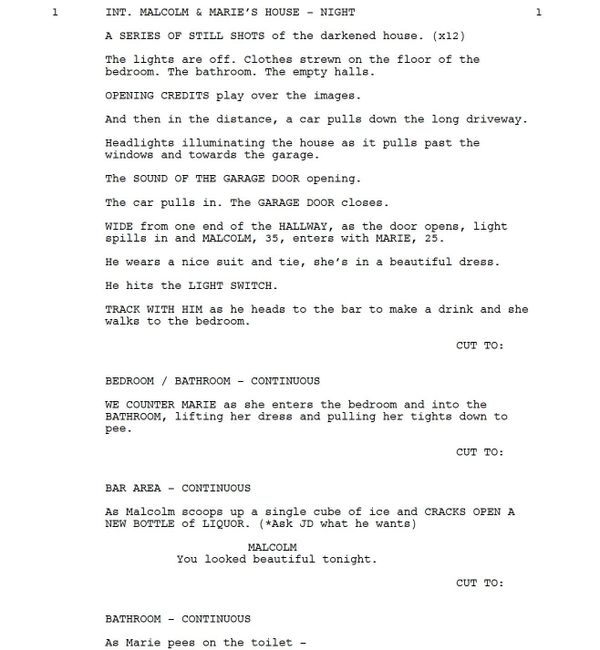 Page One: “Malcolm & Marie” (2021)