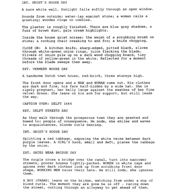 Page One: “Girl With a Pearl Earring” (2003)