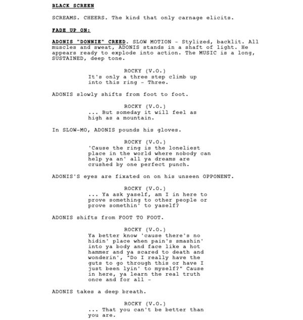 Page One: “Creed II” (2018)