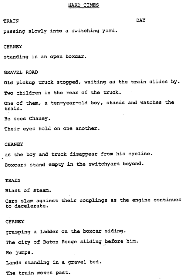 Page One: “Hard Times” (1975)