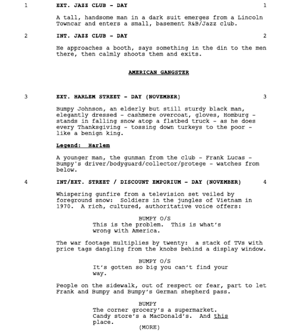 Page One: “American Gangster” (2007)