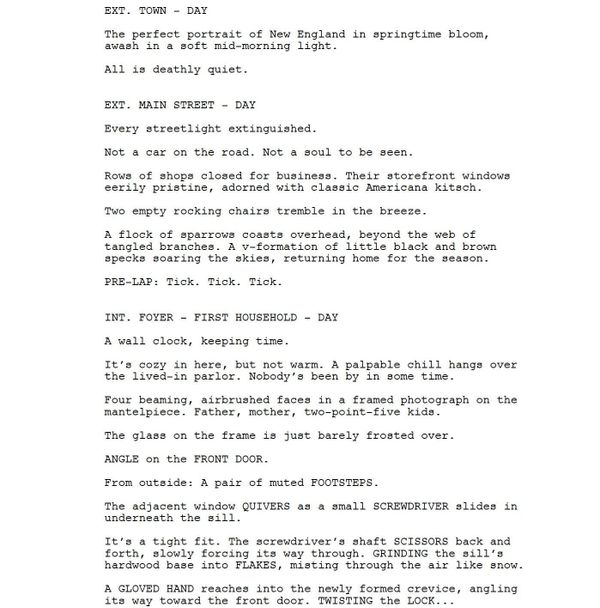 Page One: “I Think We’re Alone Now” (2018)
