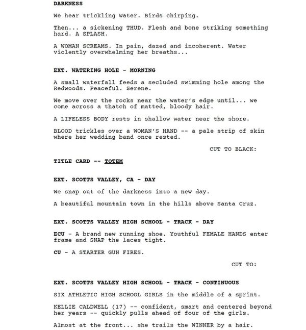 Page One: “Totem” (2017)