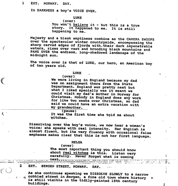 Page One: “The Witches” (1990)